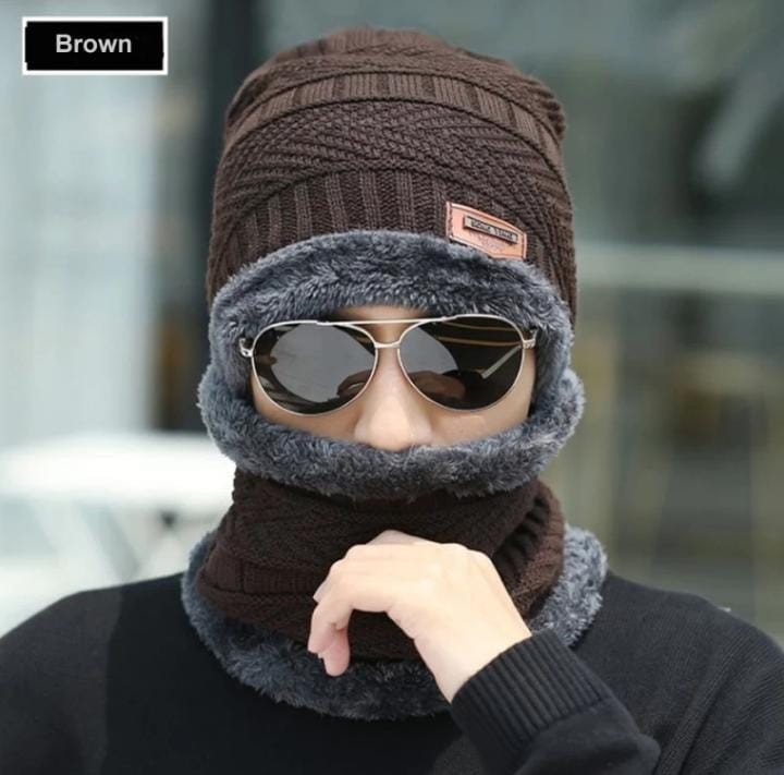 Men's cap& scarf