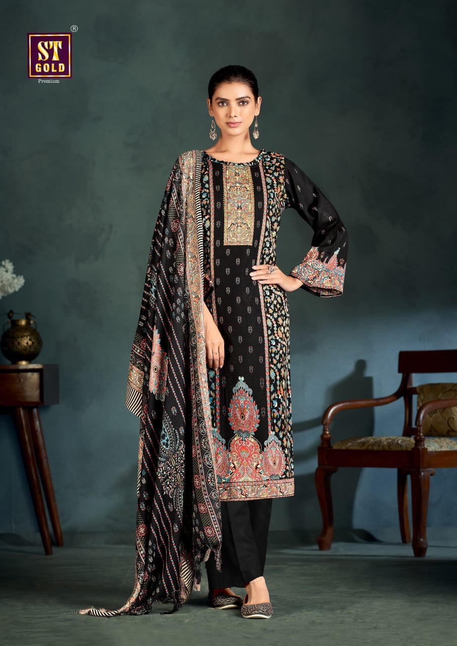 Print suit with dupatta