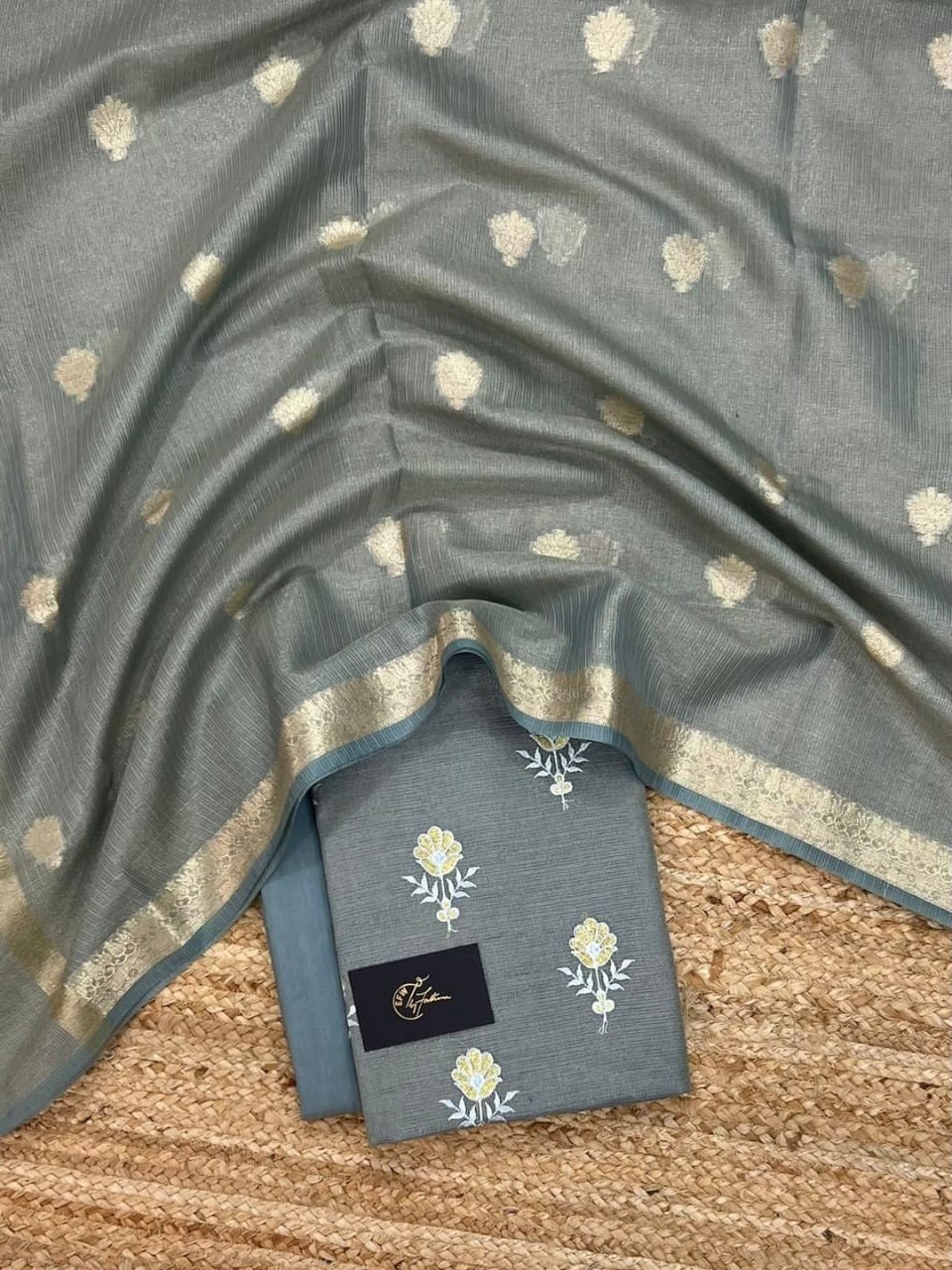 Banarsi suit silk with dupatta