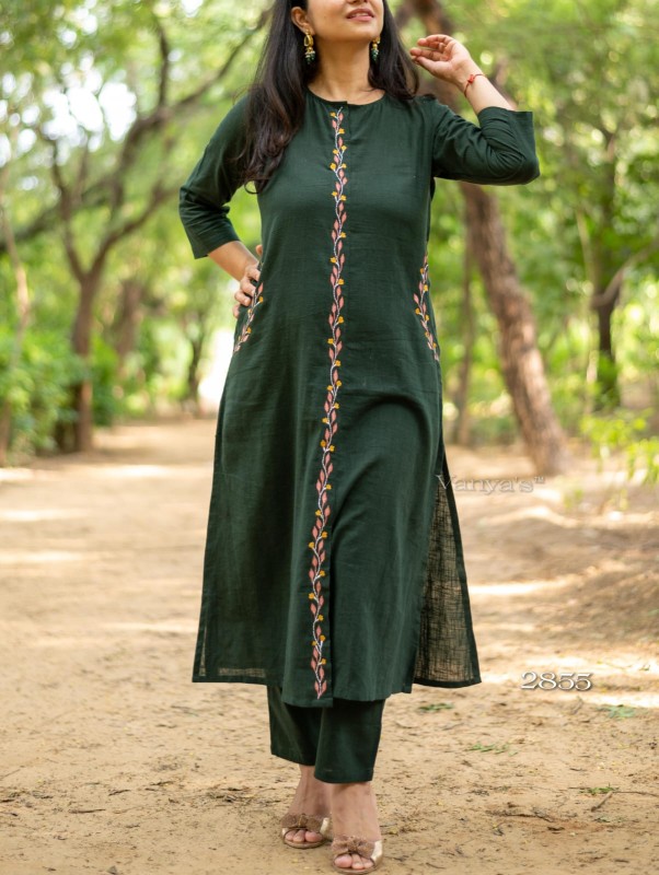 kurta lenght pant dupatta set