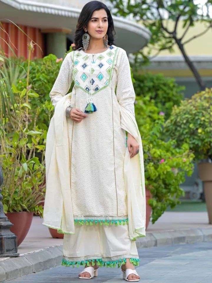 Kurti pant with dupatta set