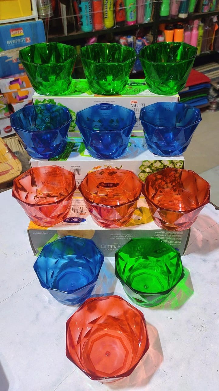 Colour full kristal bowls