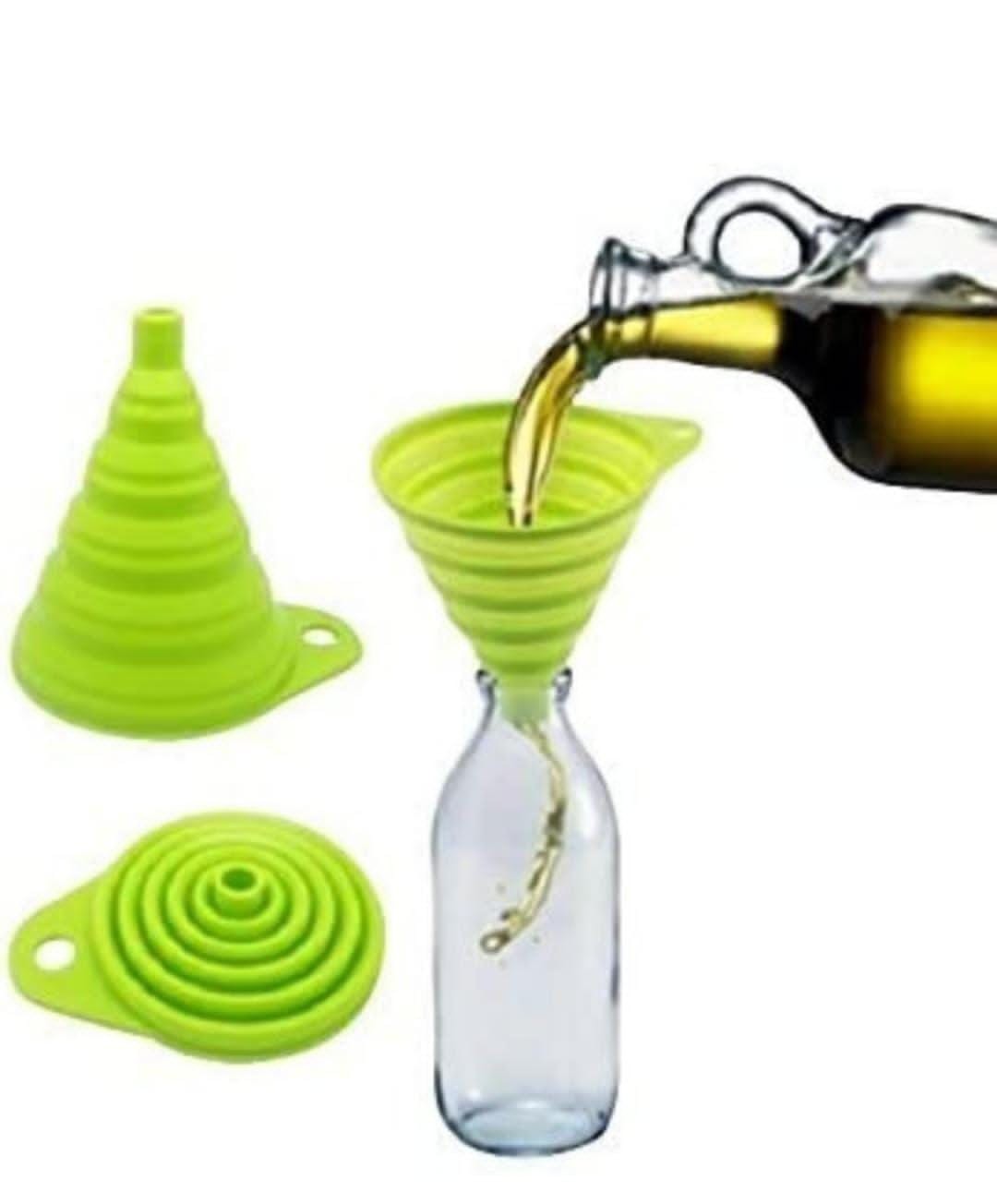 Collapsible Silicone Funnel