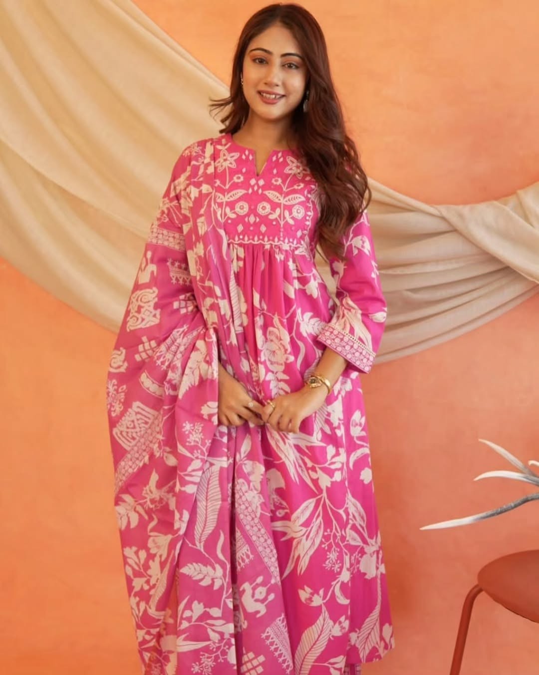 New anarkali kurta set