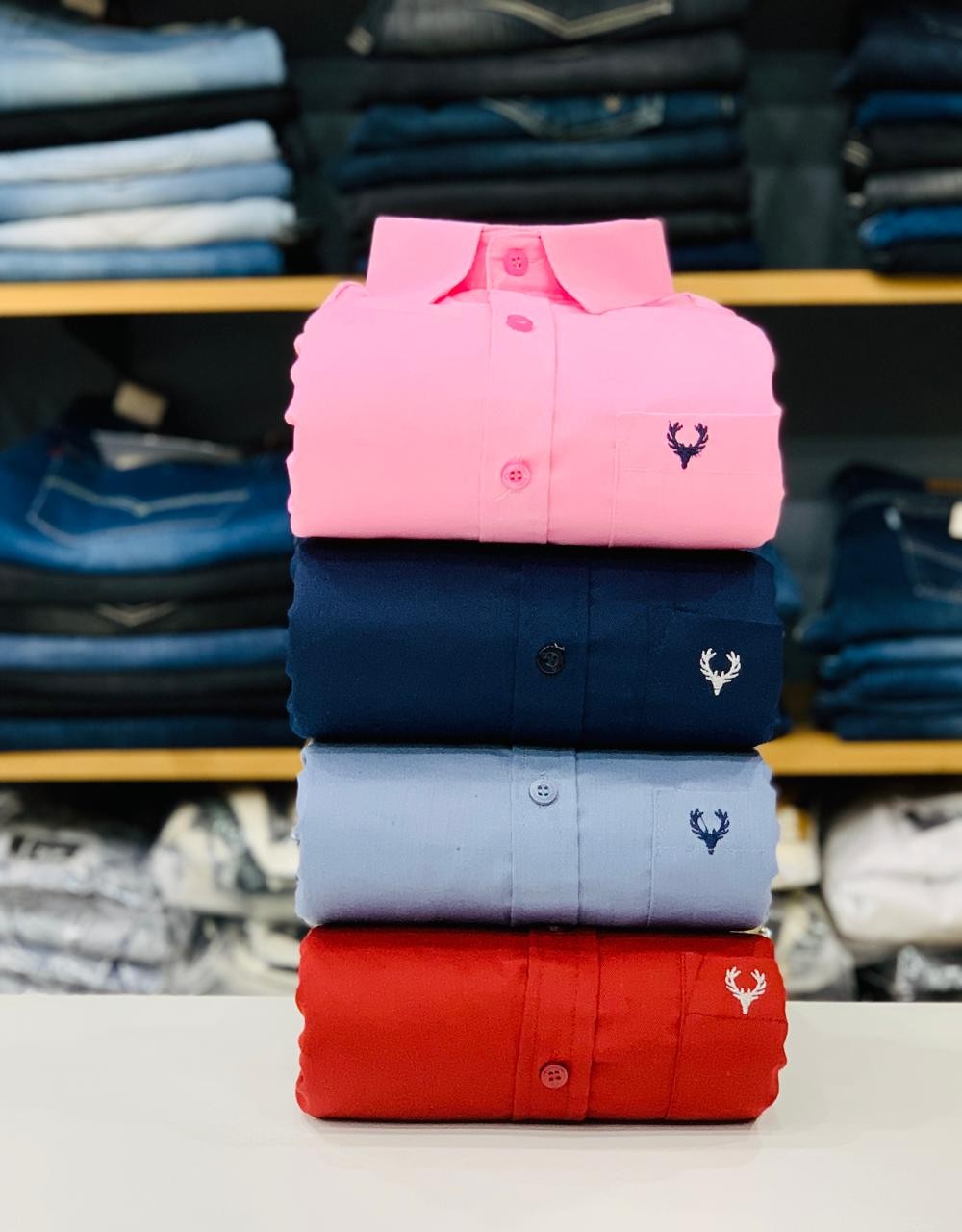 HIGH QUALITY *plain Shirt