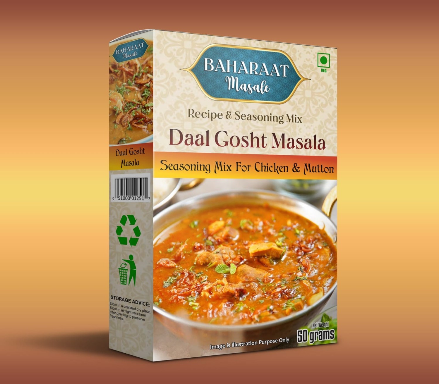 Dal Gosht Masala