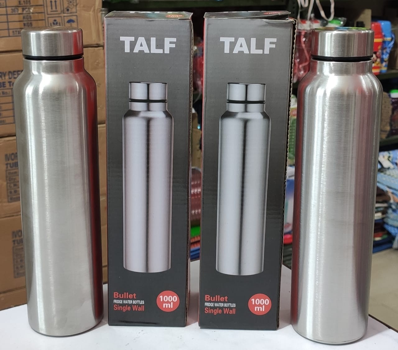 Steel water bottle