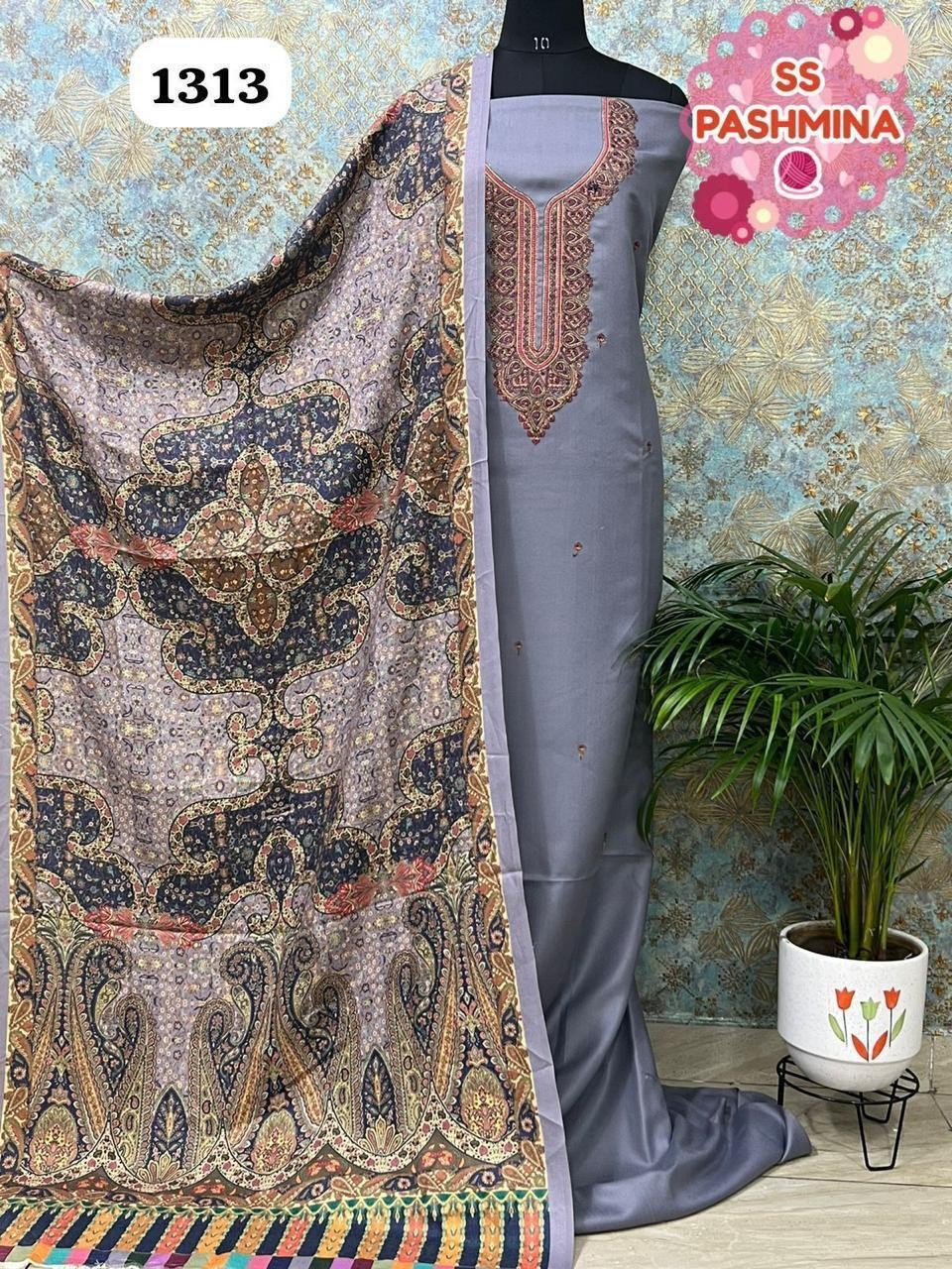 Print suit with dupatta