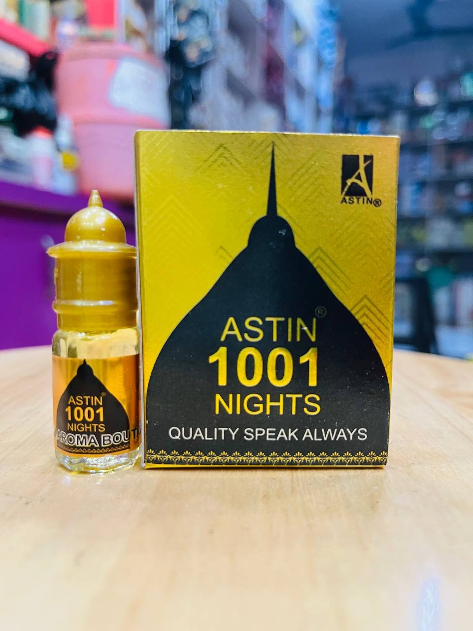 ASTIN 1001 Nights Concentrated Oriental Perfume Free From Alcohol 3ml for Unisex