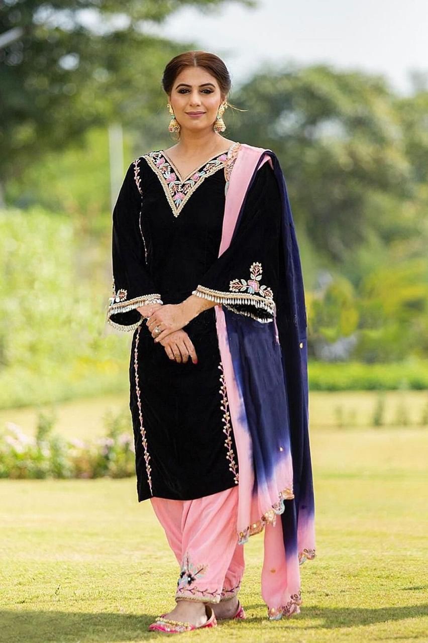 work suit with dupatta