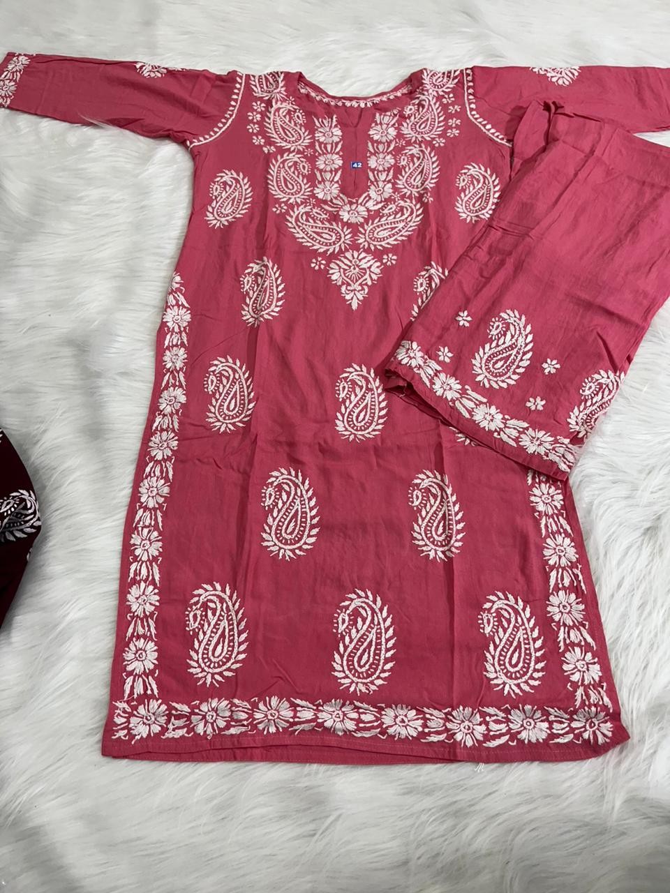 Rayan fabric kurti & plazo set