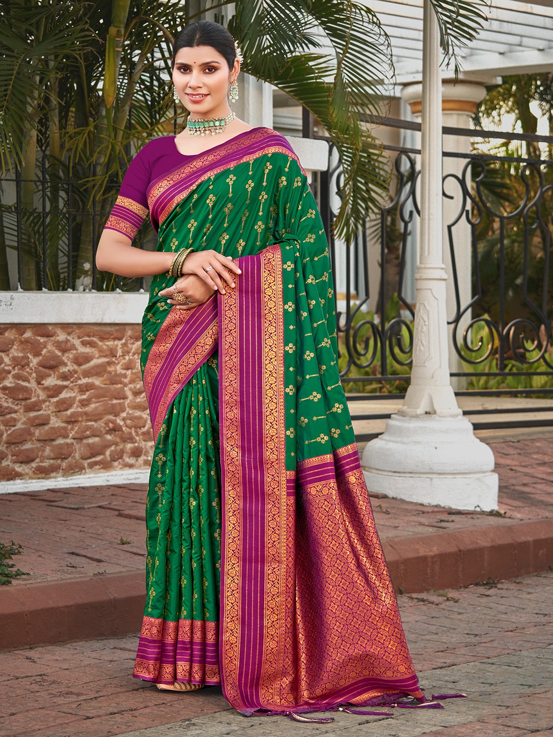 meena silk saree