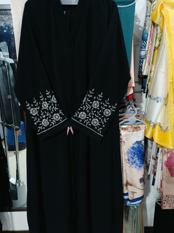 Hand work abaya