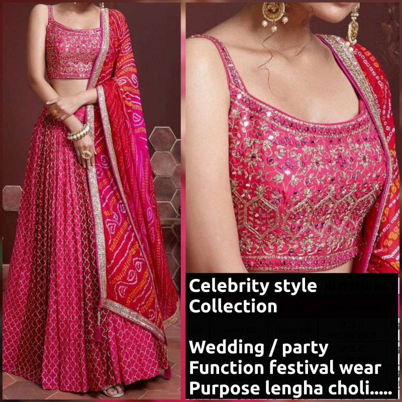 party wear  lengha choli