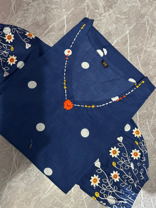 pure handloom cotton kurti