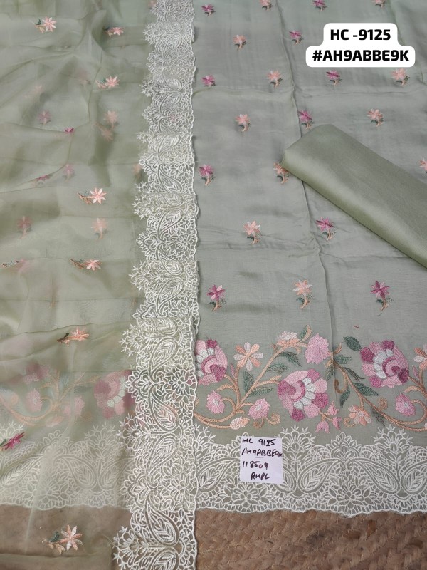 Suit with haevy dupatta