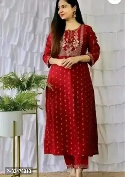 Printed Kurta With pant Set