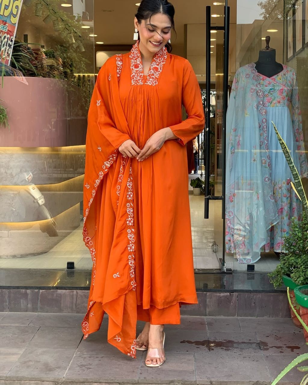 kurta with pant dupatta set