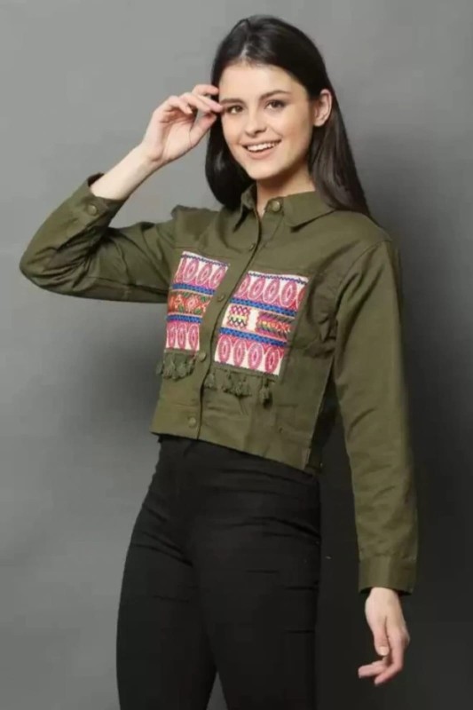 Jaipuri Women Bomber Jacket