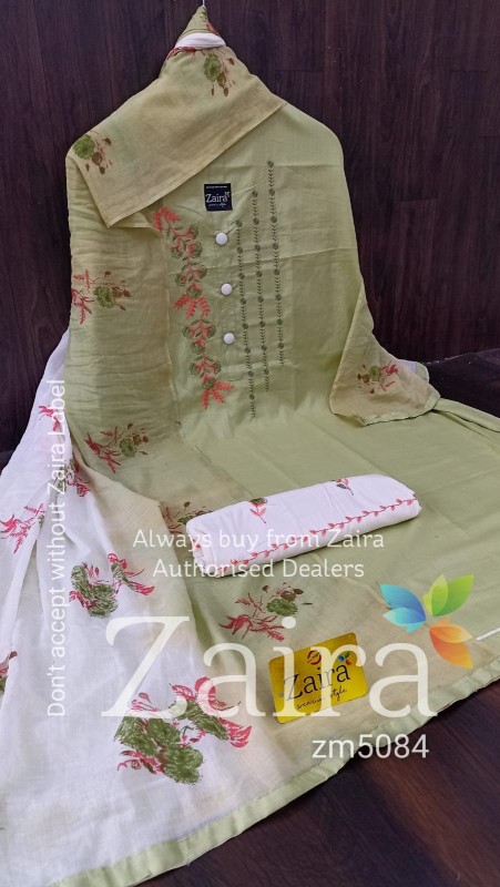 Jaypuri karachi cotton suit with dupatta