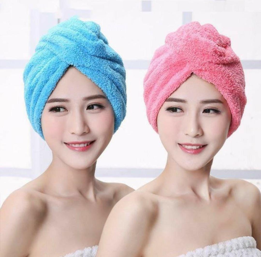 Hair Dry Shower Turban Towel