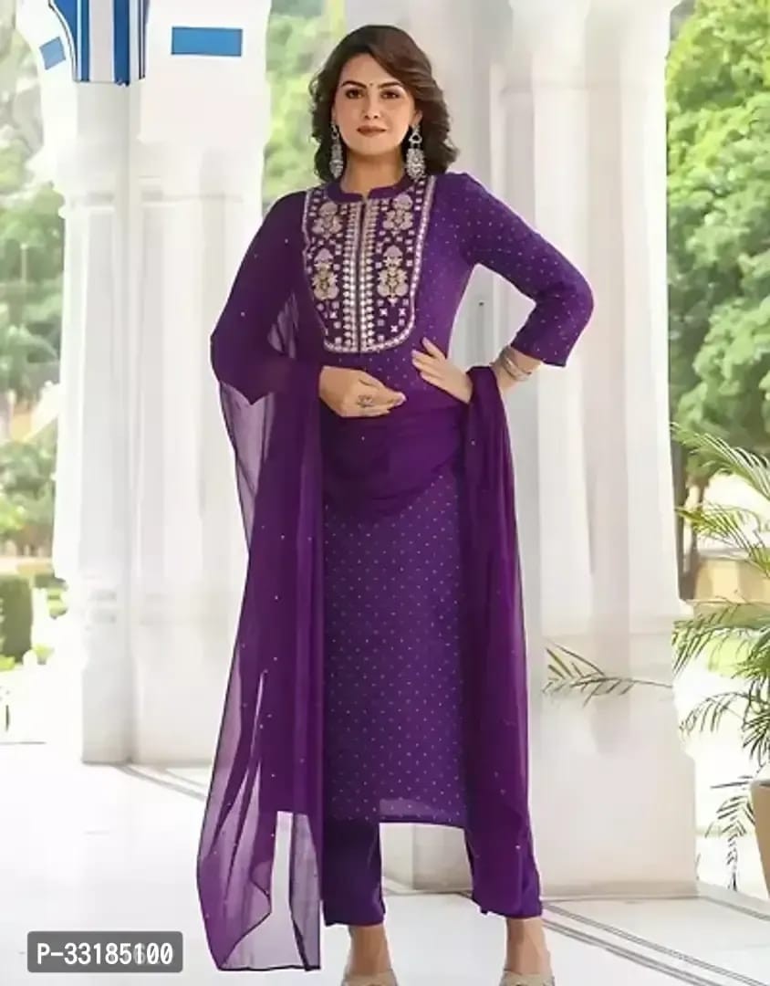 Kurti pant with dupatta set