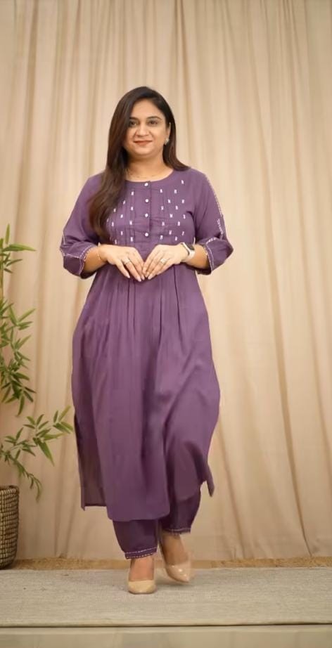 Pure cotton kurta set