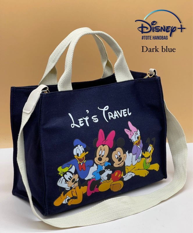 DISNEY "LET'S TRAVEL" Tote BAG