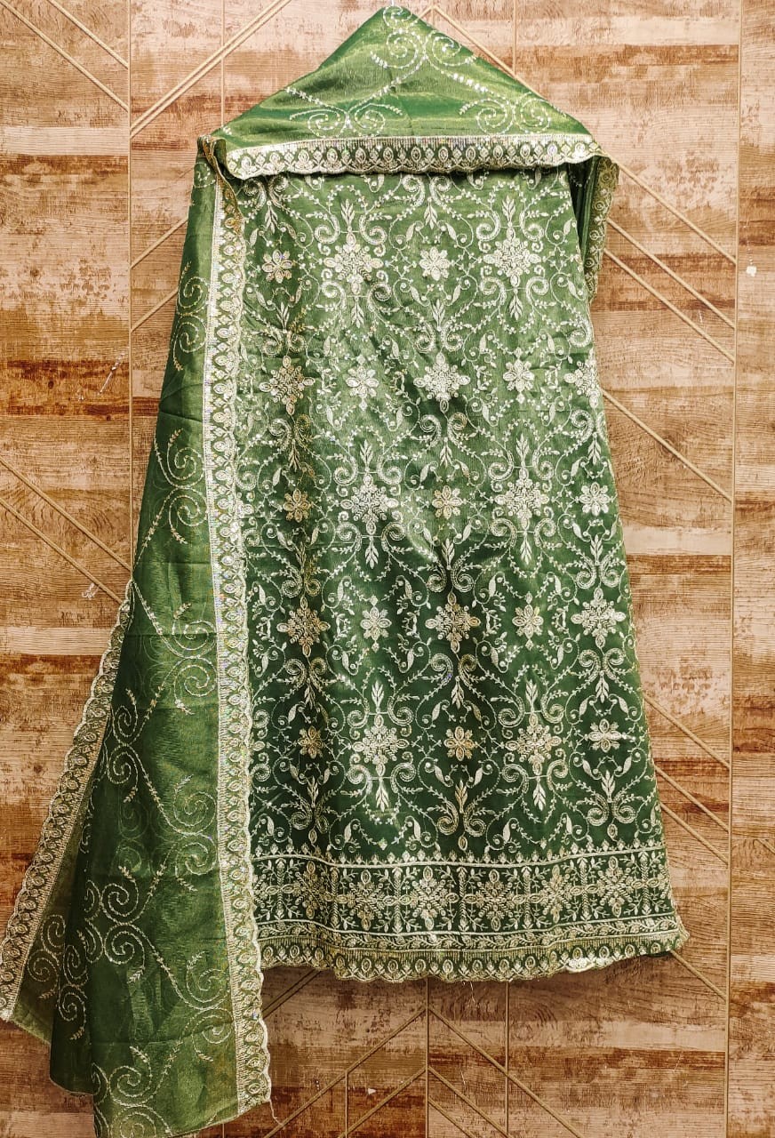 Twilnet suit with dupatta