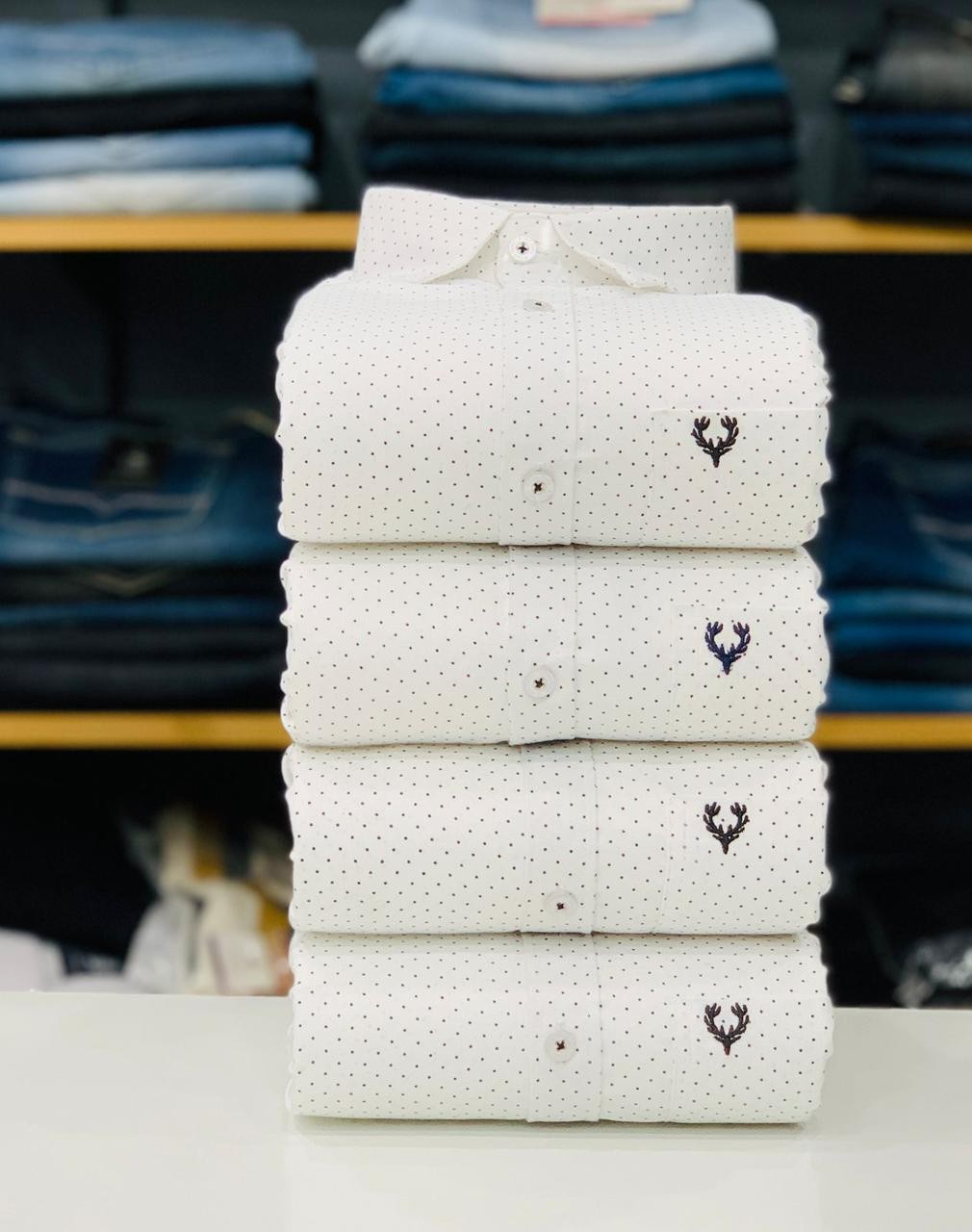 Allen Solly DOT Shirt PREMIUM QUALITY