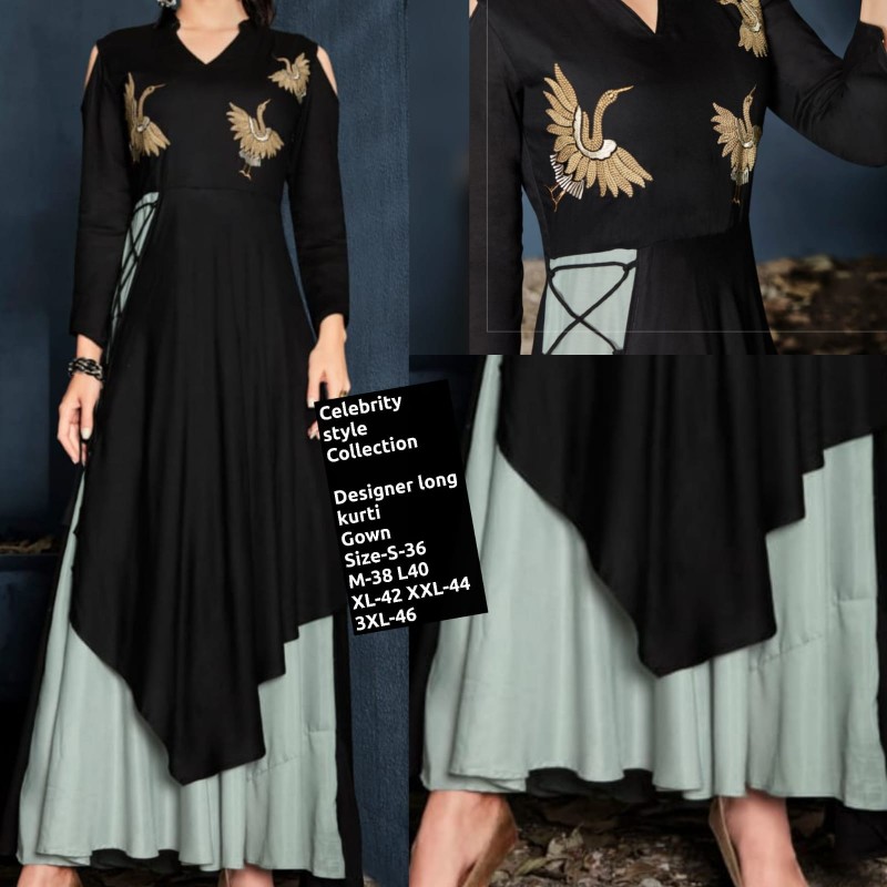 Designer long kurti Gown