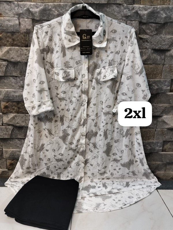 Up & down shirt style top....