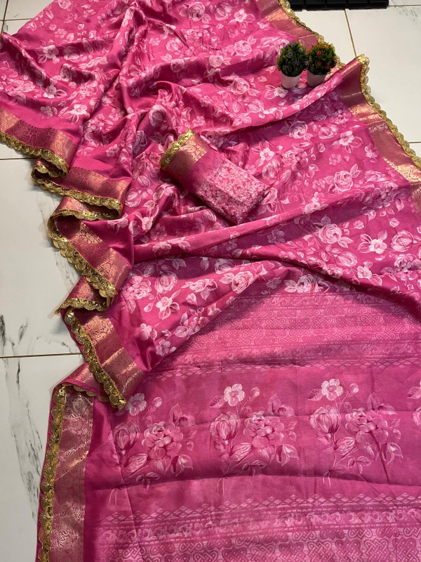 Tushar silk saree