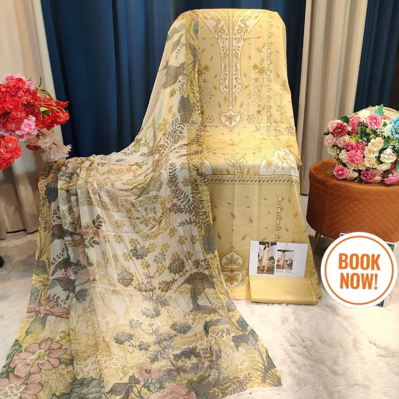 JADE URBANE LAWN CHIFFON DUPATTA