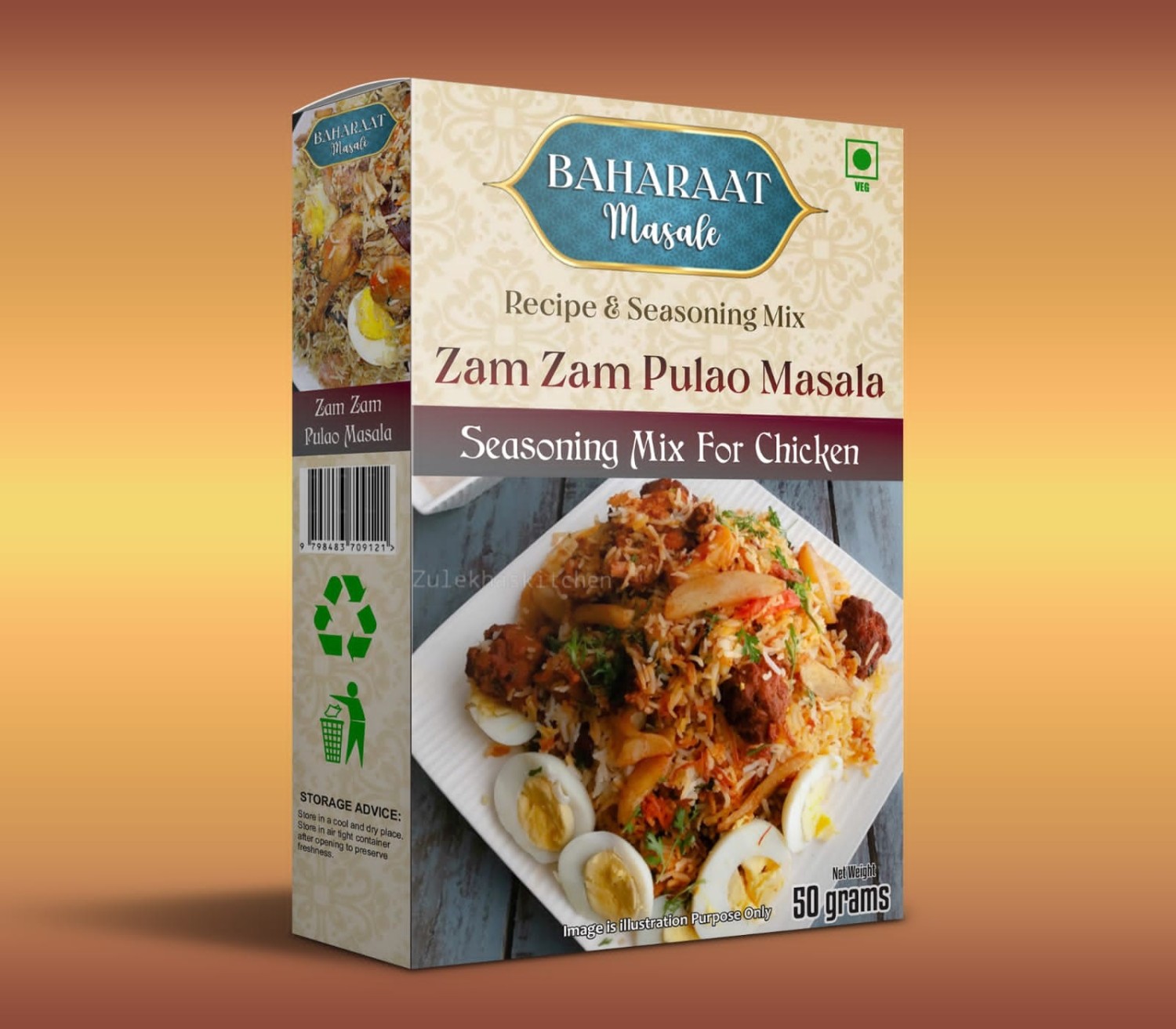 Zum zum pulao masala