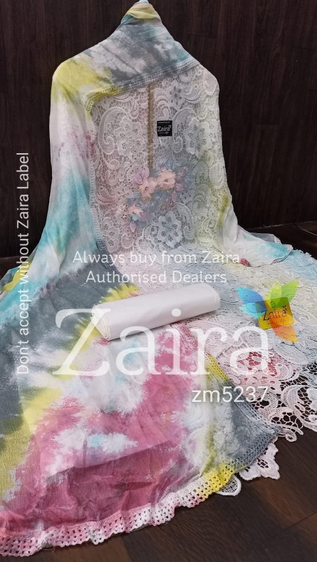 cotton with handwork suit with dupatta