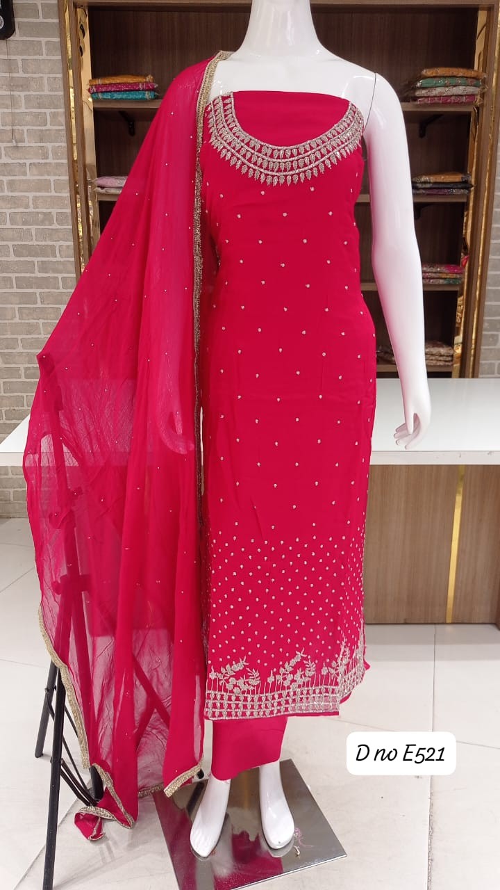 Party wear suit with dupatta