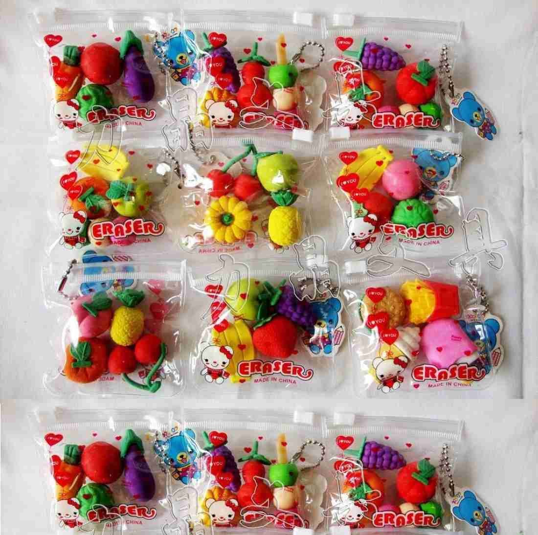 Fruits Erasers