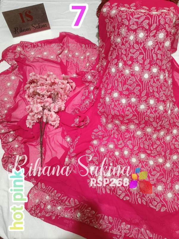 Pakistani suit with dupatta