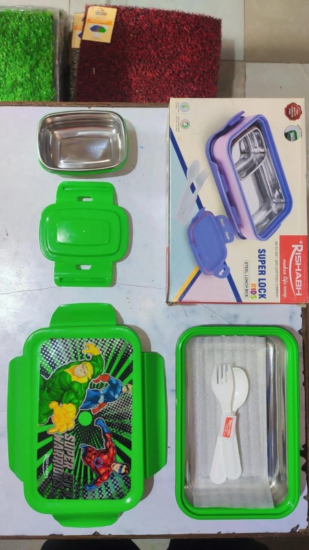 steel kids lunch box