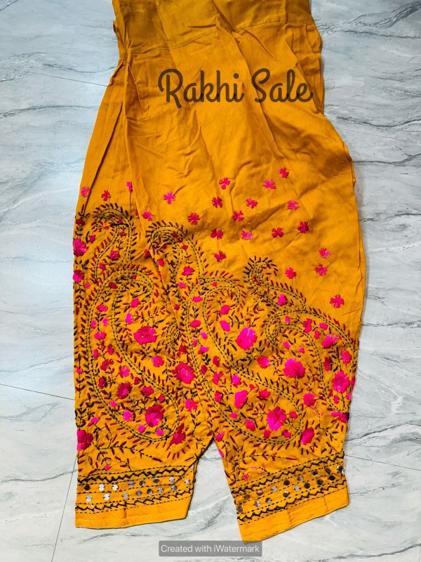Beautiful Handwork Patiala Salwar