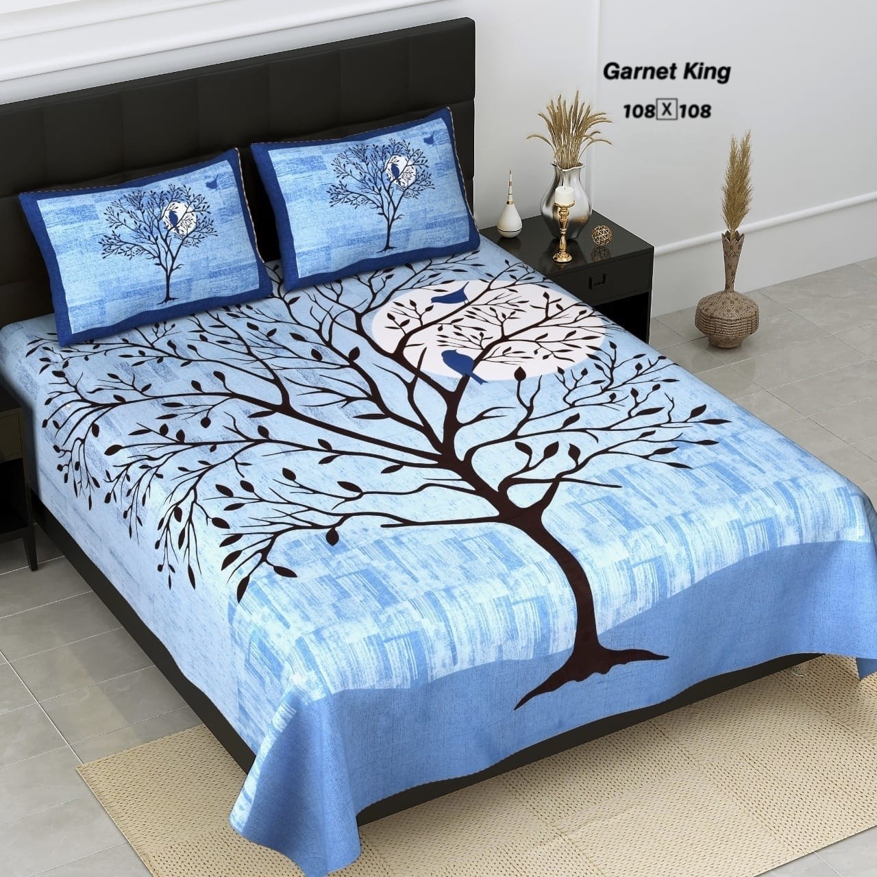 Soft Printed bedsheets  set