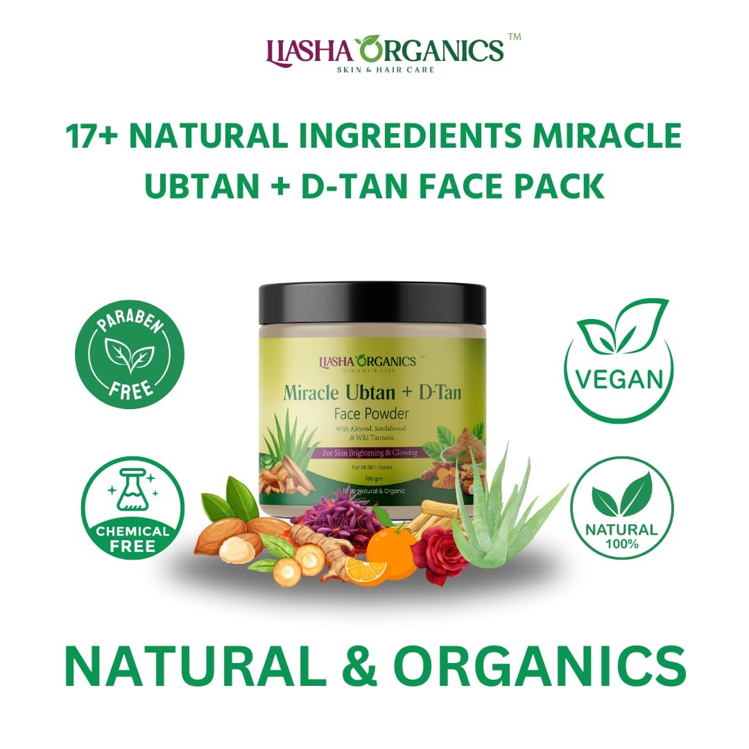 Liasha Organic Ubtan face pack