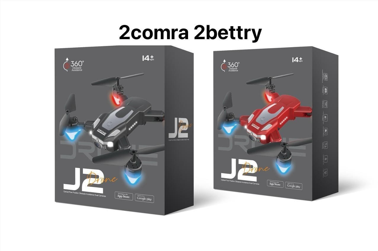 J2 Dual Camera Drone with Dual Battery