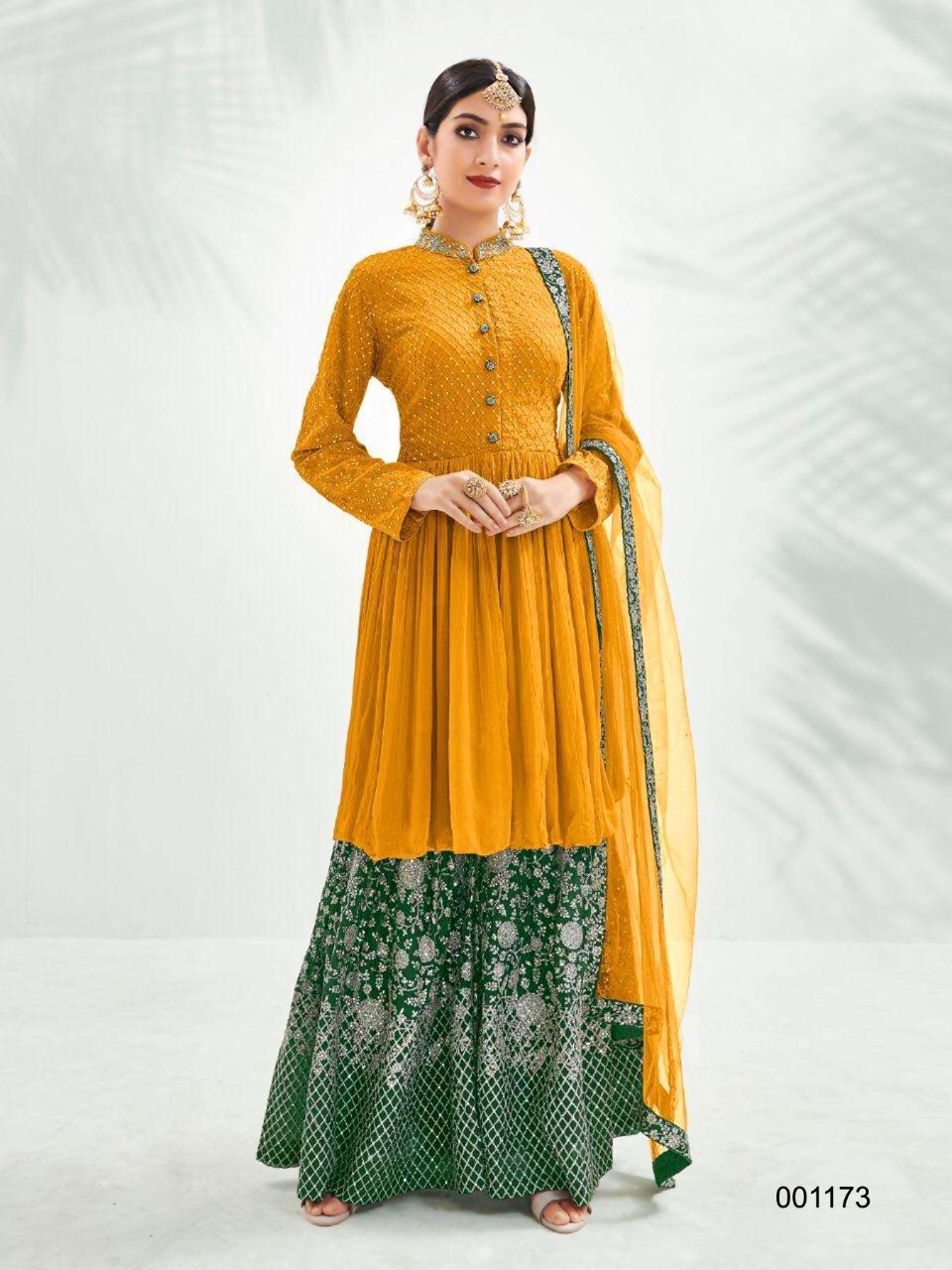 Georgette With Embroidery work suit