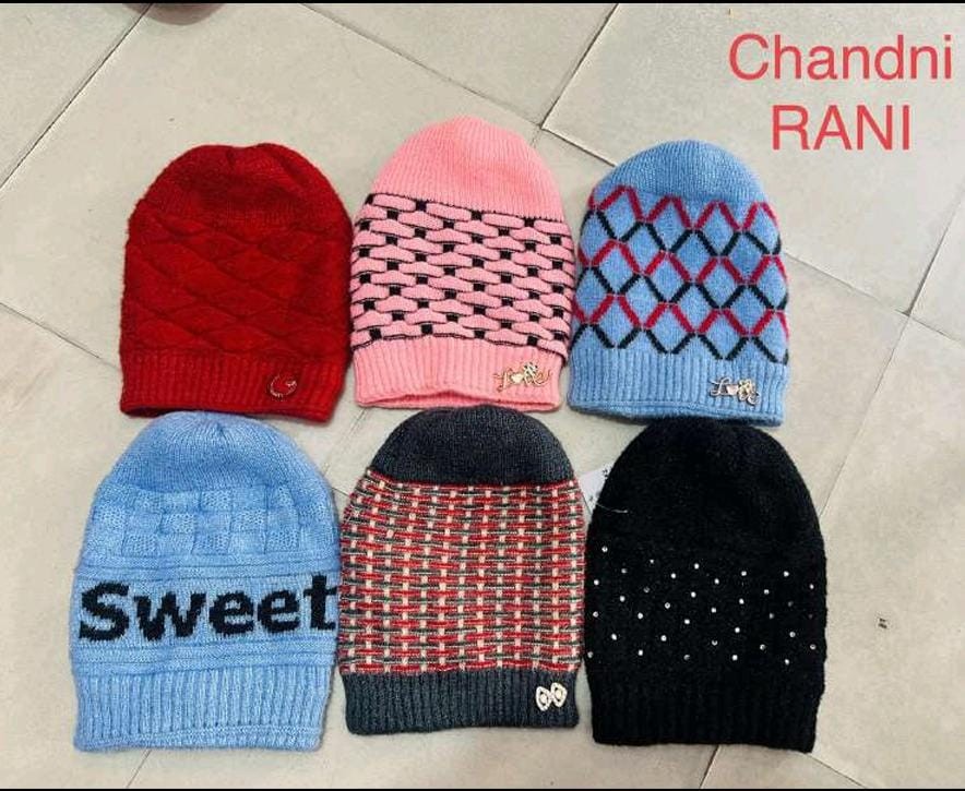 Ladies cap mix disign