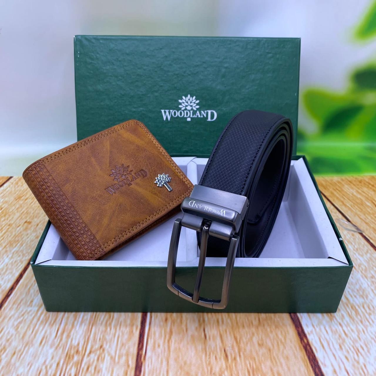 WOODLAND Wallet Belt