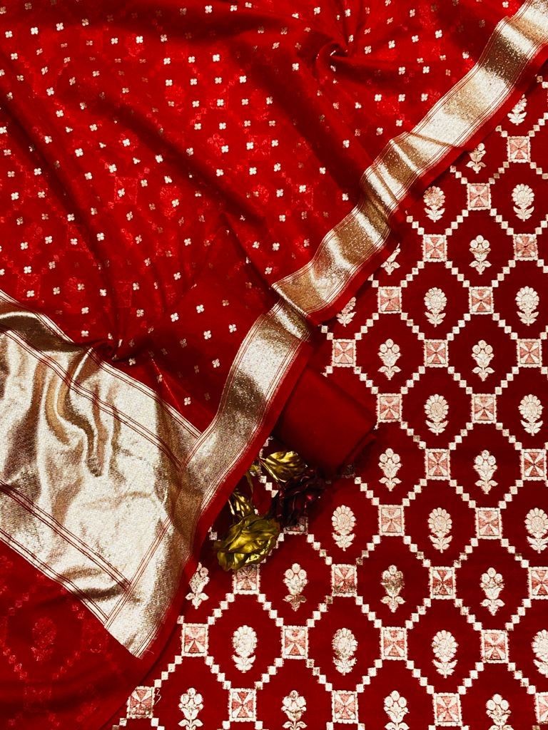 Banarasi suit Salwar with Dupatta