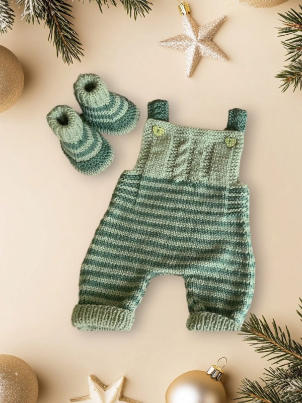 Wool Baby Romper set