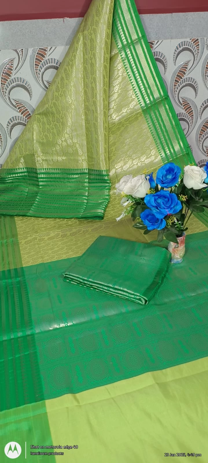 Weaving Designer saree